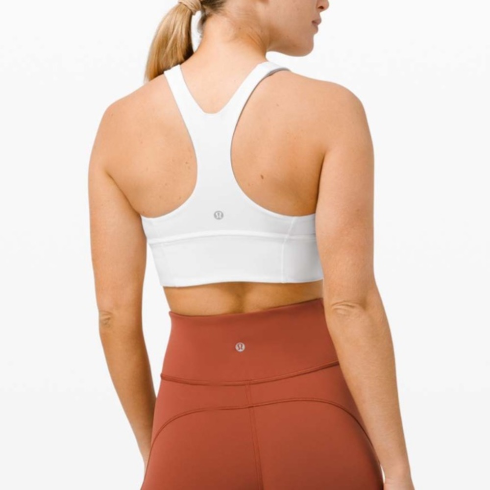 Lululemon Sports Bra size 6 White WHT